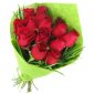 bouquet 12 rose rouge