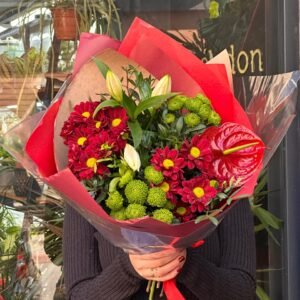 Bouquet Flamme d'Émeraude 6 Bouquet Flamme d'Émeraude