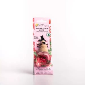 Désodorisant Auto 7ml Fraise Crème