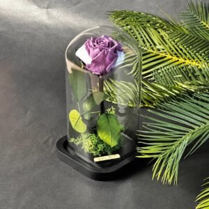 Cloche Éternelle – Rose violet 20cm*10cm