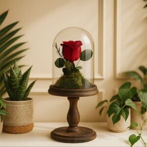 Cloche Élégance Éternelle rouge 34