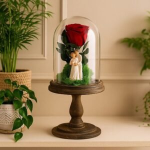 Cloche Bisous Éternel En Rouge 33