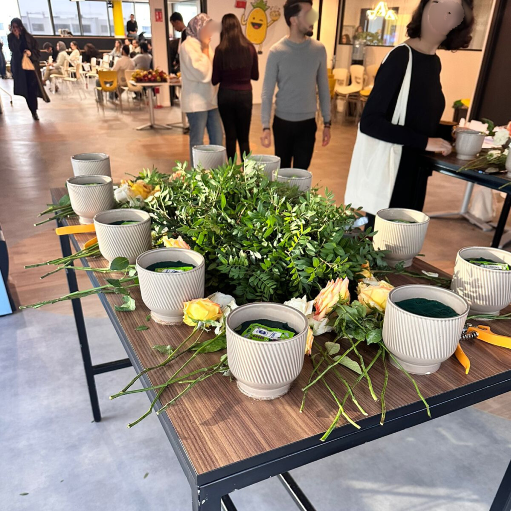 « Atelier Floral : le secret pour booster la créativité et le bien-être en entreprise » 1