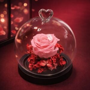 Cloche Rose D'amour éternelle 2