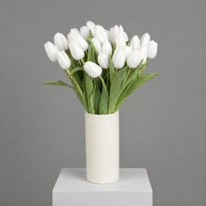 Bouquet 10x Tulipes Blanc 5