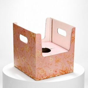 Caisson Floral rose poudré 41