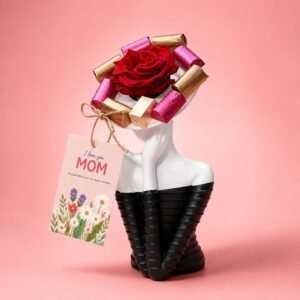 La Dame En rouge et Chocolat 17