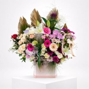 Composition Rêve Floral Doré 38